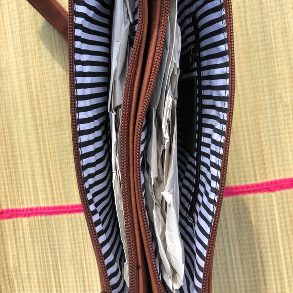 Charming Charlie Brown Shoulder Bag 🌟 NEW 🌟 - ITEM MISSING. UPDATE When found - Picture 4 of 4